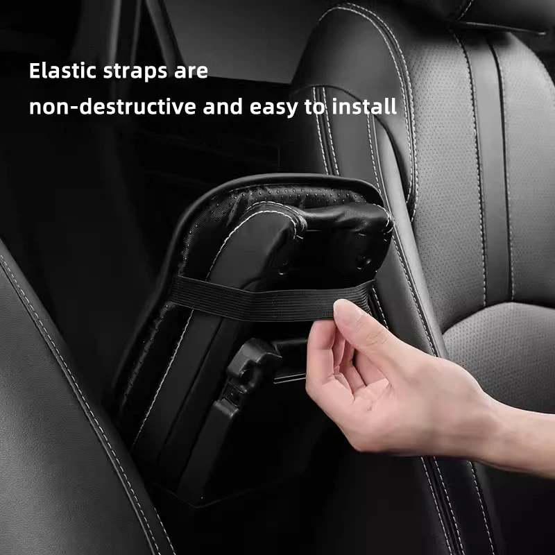 Car Leather Armrest Box Cushion Mat Arm Rest Protection Pad For Audi A1 A3 8P 8V A4 B6 B7 B8 B9 A5 A6 C7 C8 A7 A8 Q2 Q3 Q5 Q7 Q8 - view 4