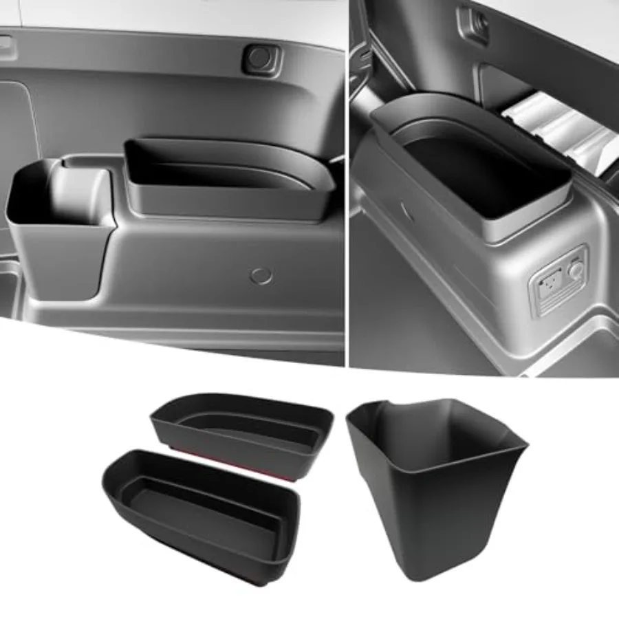 

Органайзер для багажника, подходит для Toyota 4Runner 2010-2024, 5-местный, 2-й ряд, ящик для хранения в багажнике, без сверления, совместим с аксессуарами 4Runner