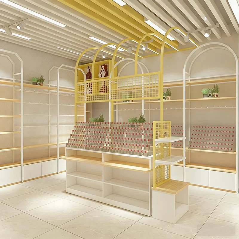 custom.Customized Lightweight and Practical Commercial Display Cabinets Decoration Boutique Department