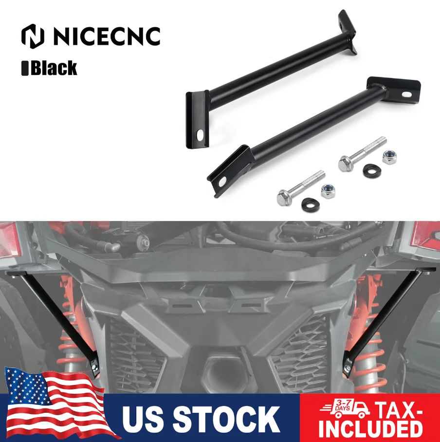 

NICENC UTV Rear Luggage Rack Support Mount For Can Am Maverick X3 RR 4x4 RS Turbo DPS 2022-2023 Off Road Accessories #705012589