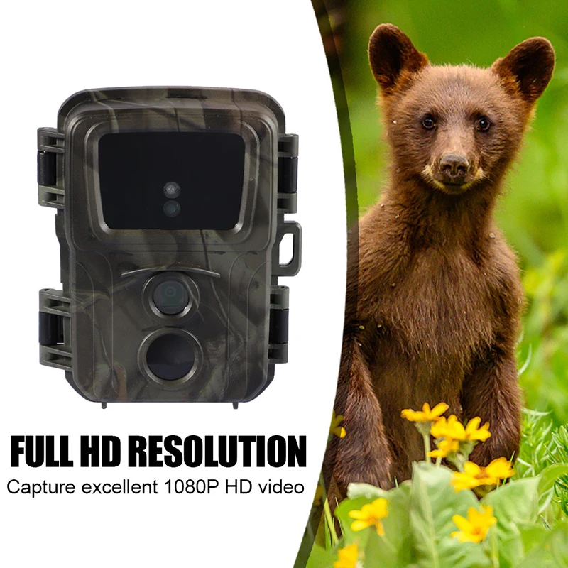 

Mini Trail Hunting Night Vision Camera 20MP 1080P Wildlife Photo Trap Surveillance Tracking Hunting Accessories Waterproof Cam