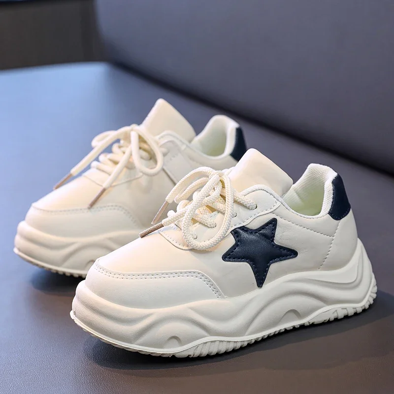 

Детская обувь для мальчиков и девочек, мягкие кроссовки, детские модные спортивные кроссовки на плоской подошве, новинка 2025 года, повседневная уличная обувь для малышей