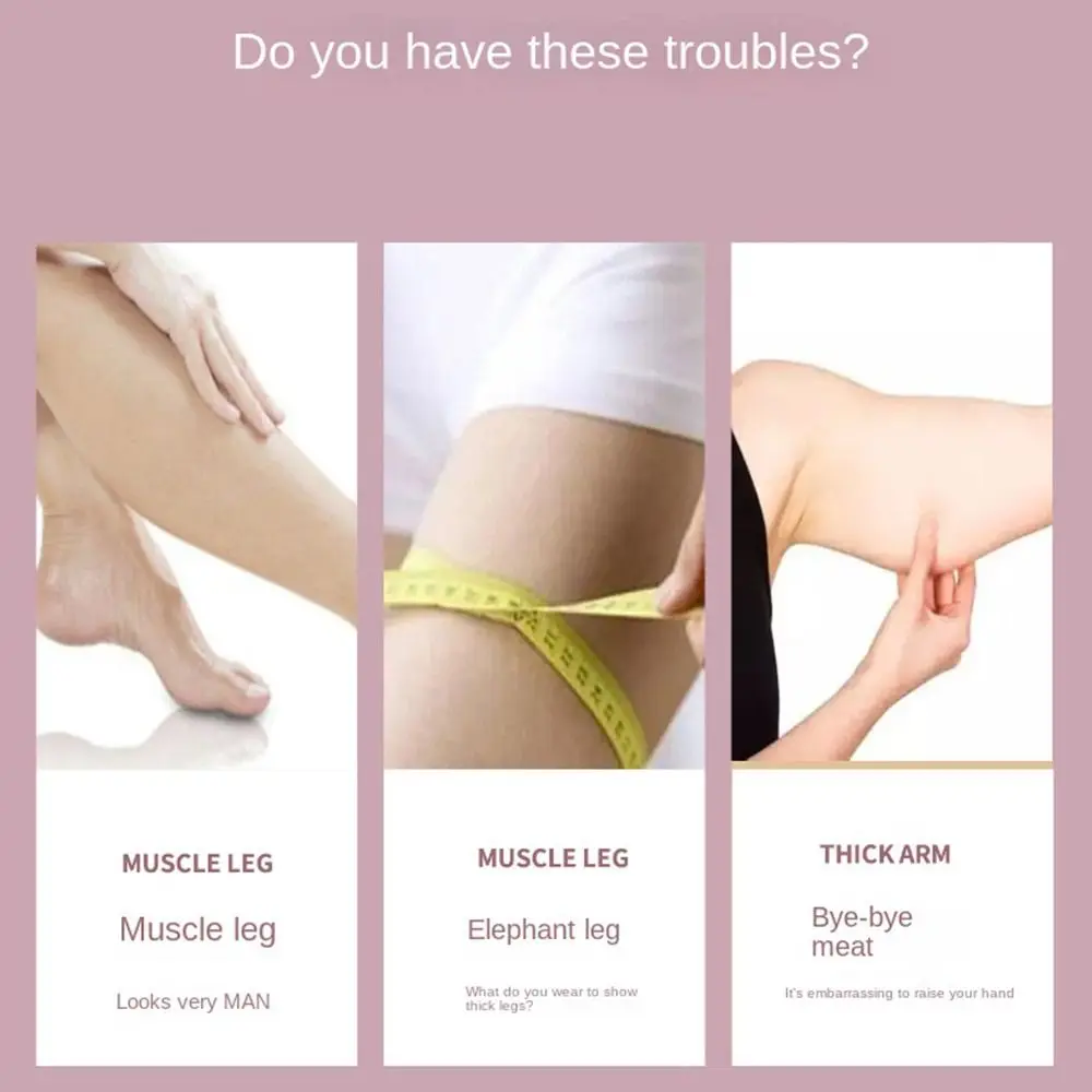 Five Wheel Massager Ring Leg Clip Anti Cellulite Body Massager Yoga Massage Roller Muscle Relaxation U-shaped Annular Leg Clamp