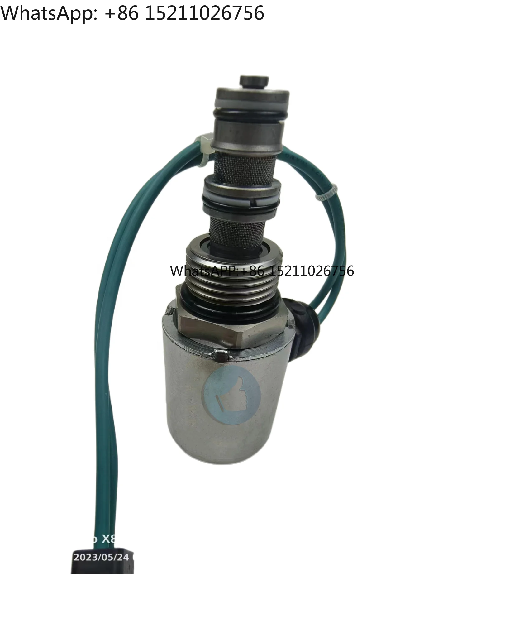 Valvola di alta qualità Gp Solenoide Cat 320 3E3748 Elettrovalvola elettrica 24v Caterpillar 330d Zappa posteriore 20693871 152-8340