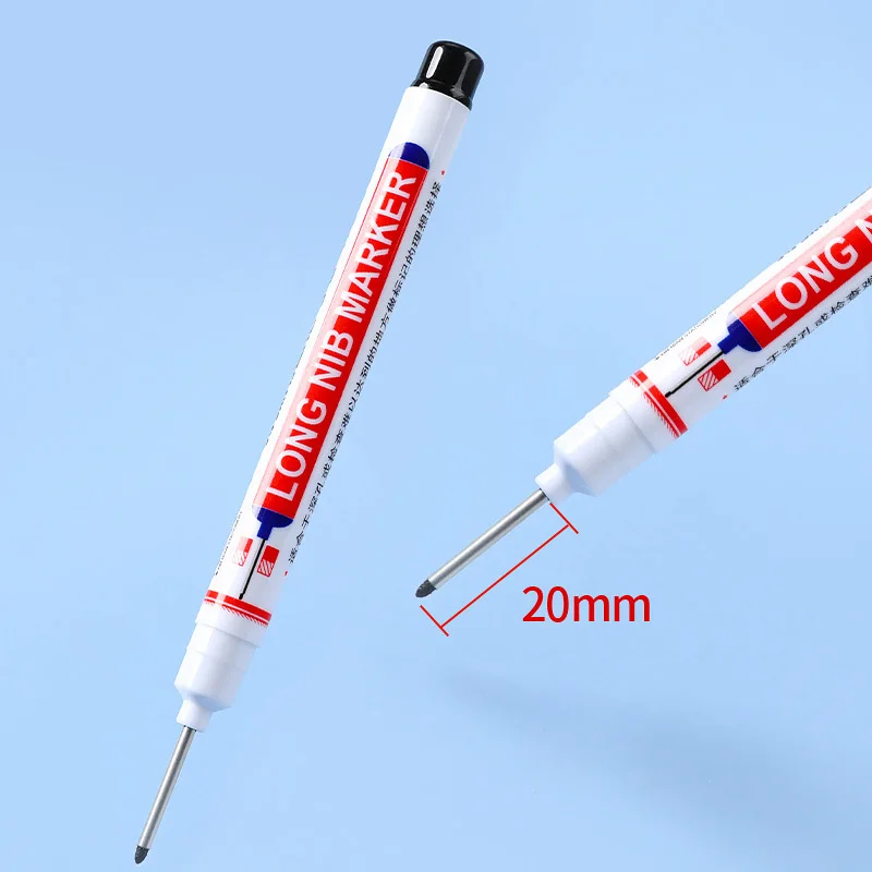 20mm ポインテッドメタルパンチングペン ロングポインテッドマーキングペン 油性木工装飾ペン 多目的卸売