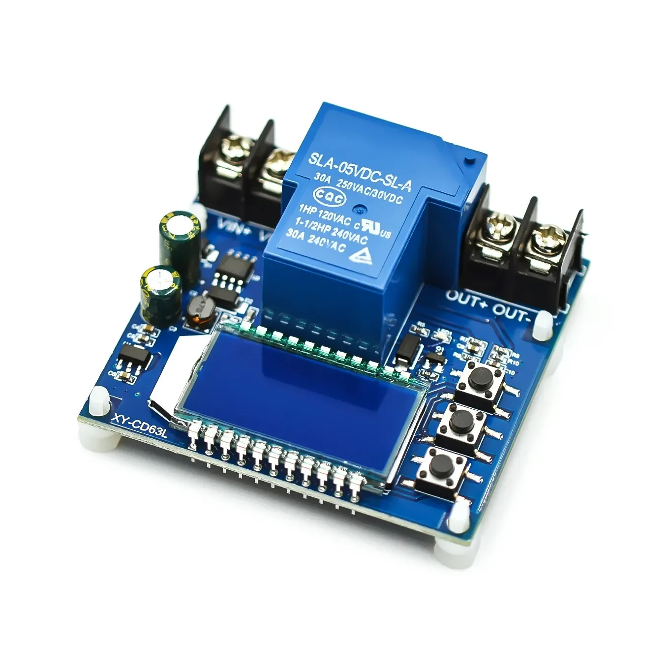 30A battery charging control module is full of dc voltage protection under voltage and loss protection