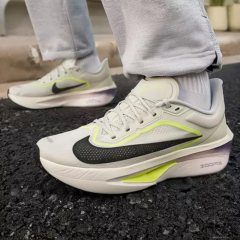 Zapatillas Nike para correr con placa de carbono para hombre ZOOM FLY 6, zapatillas deportivas con amortiguación y suela de malla transpirable FN8454-004