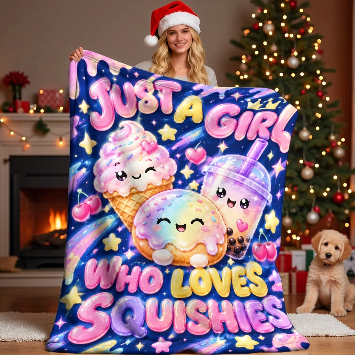 Colorful Steamed Buns Flannel Blanket Super Soft Cozy Throw Blanekt Sofa Office Nap Birthday Gift for Daughter Bedroom Deocr