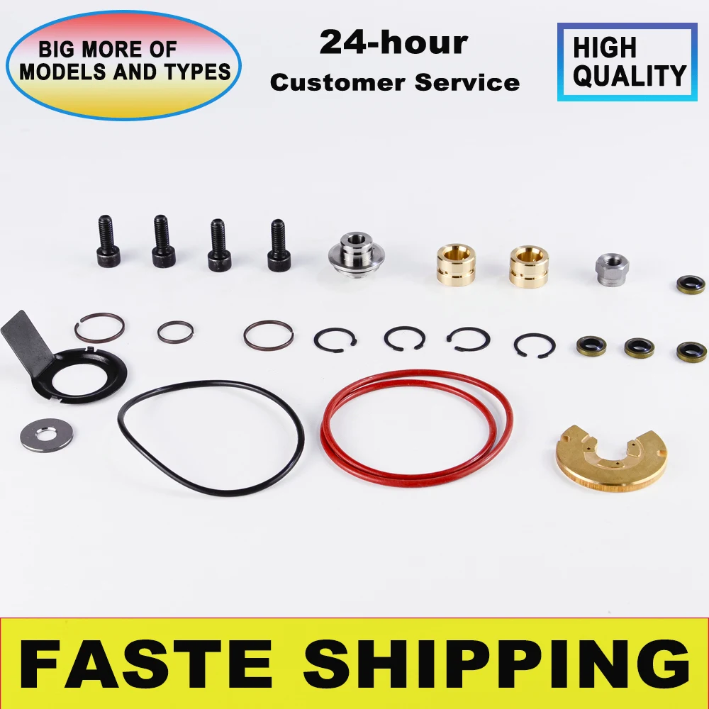 

Turbocharger Rebuild Parts 53249706406 for Ashok Leyland Iveco Cargo 8040.25 1994- K24 53249886406 Turbine Repair Kits Parts