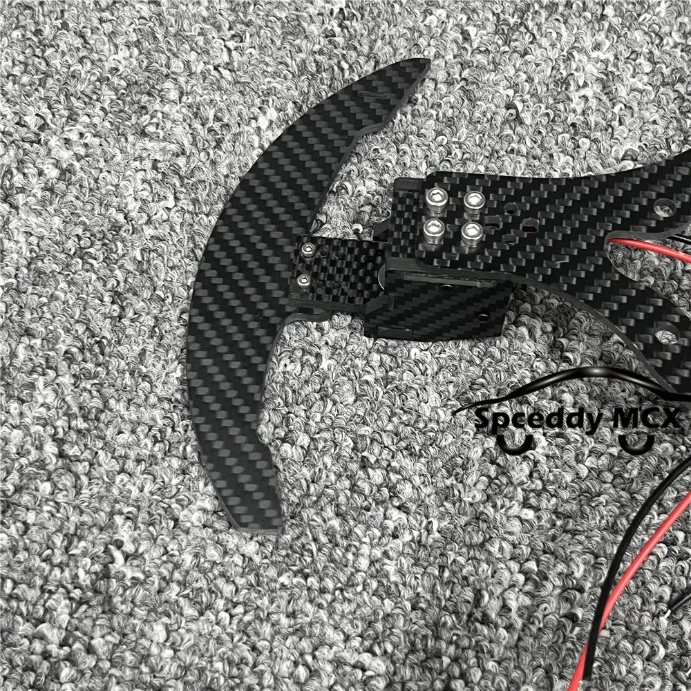 Universal Real Carbon Fiber Sport Volante, Shift Paddles, Shifter Extensão, Racing Volante para Honda, Toyota, BMW