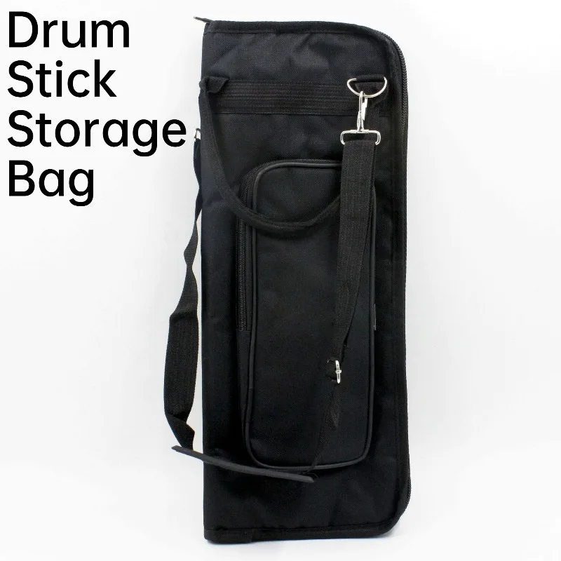 

Сумка для барабанных палочек из ткани Оксфорд, черный утолщенный водонепроницаемый портативный рюкзак на одно плечо, аксессуары для музыкальных инструментов