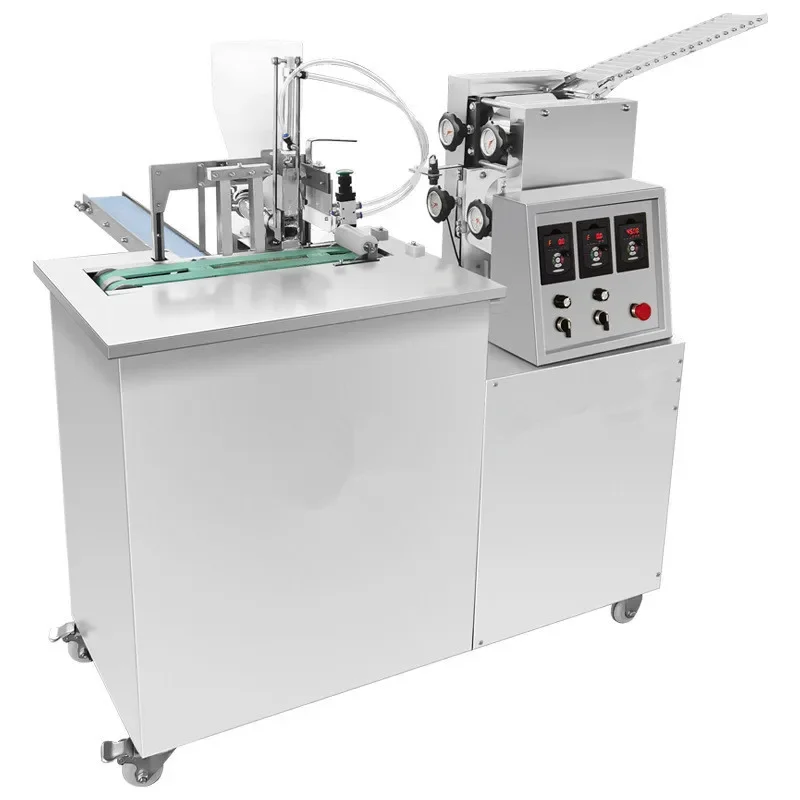 Imitation handmade wonton machine Commercial quick-frozen dumpling machine Canteen lace wonton machine