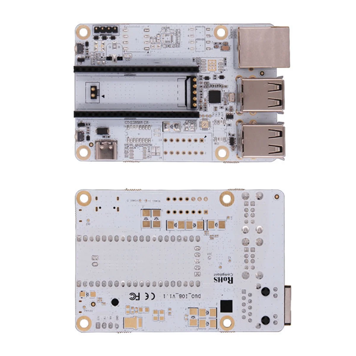 BNGF-RISC-V Milk-V Duo Development Board+USB HUB Expansion Board CV1800B Support Linux for IoT Enthusiasts DIY Gamers