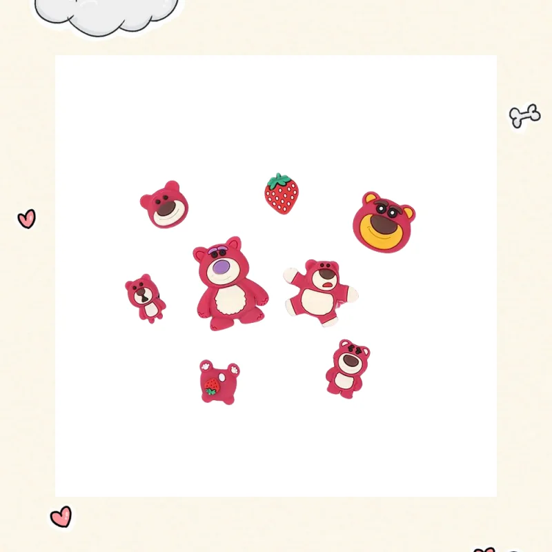 

10Pcs Cute Potdemiel PVC Shoes Charms Sandals Shoe Accessories Clogs Pins Decorate Kids Gifts Cartoon Shoe Accessories