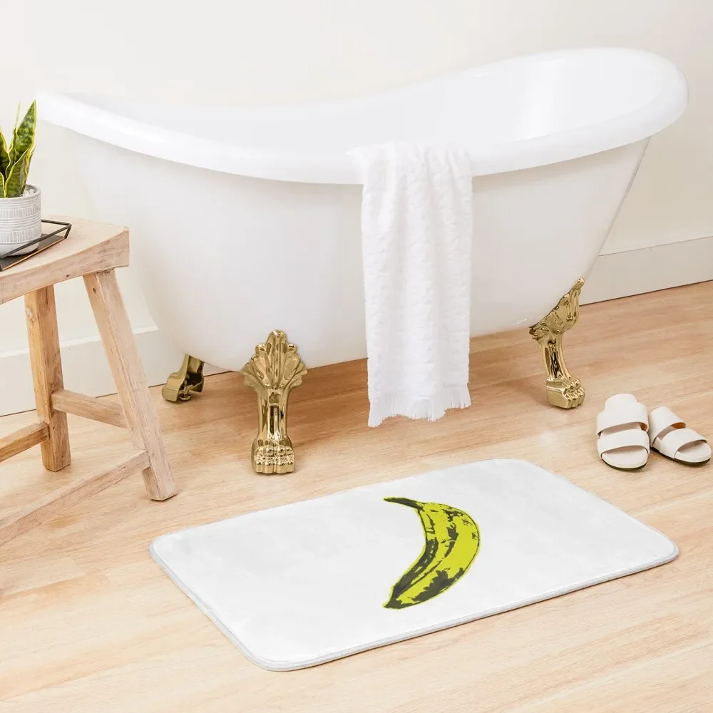 

Warhol Banana Velvet Underground album cover Bath Mat Bathtub Carpet Foot Bathroom Bedroom Carpet Mat