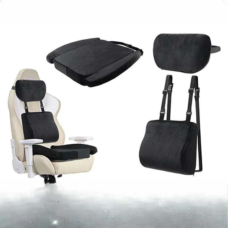Memory cotton long-distance driving waist neck pillow