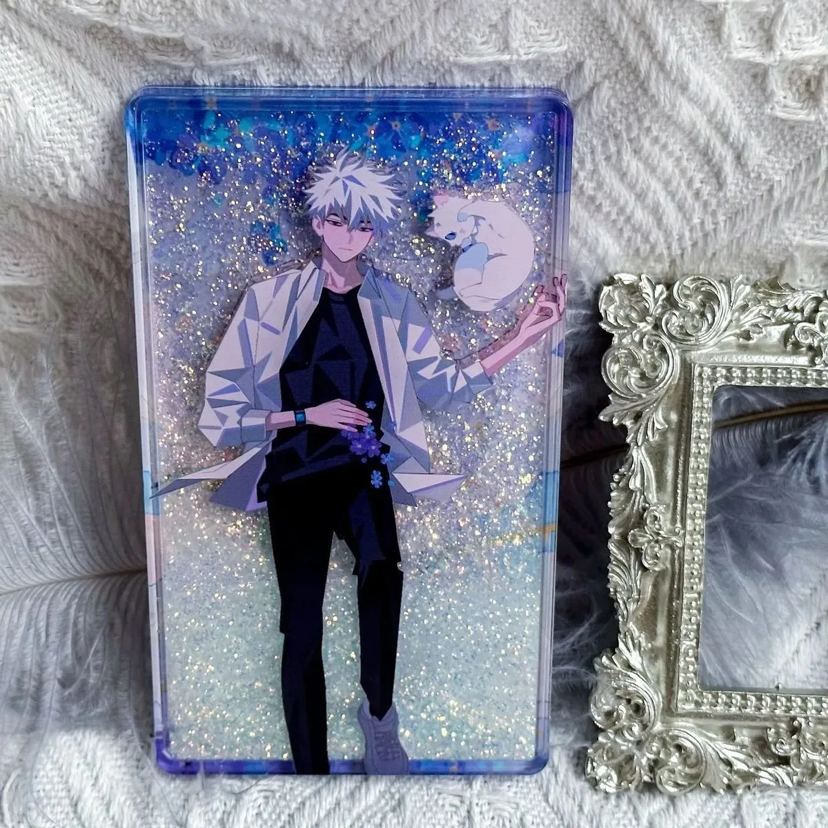 Агент по времени, текущий песок, маджонг, Ченг, час Лу Гуан, день рождения, аниме, косплей, периферийные стоячие карты, подарок на день рождения