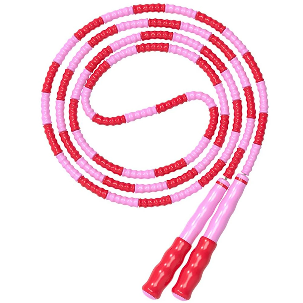 

Hot Sale Durable Adjustable Bamboo Joint Skip Rope Kids Children Colorful Skipping Jump Rope for Fitness