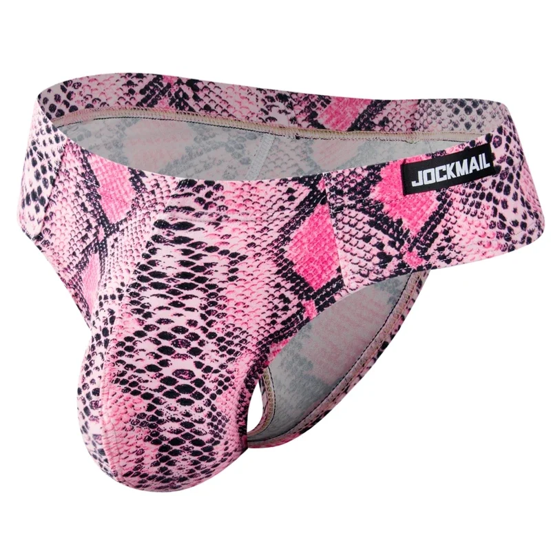 Leopard Print Sexy Men Bikini Brief Underwear Slip Hombre Calzoncillos Jockstrap Thong Men Briefs Pouch Cuecas Gay Underwear view 3