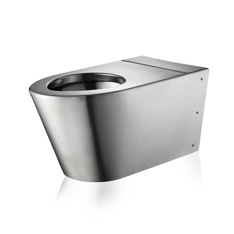 

Wall-mounted 304 stainless steel toilet toilet with hanging plate