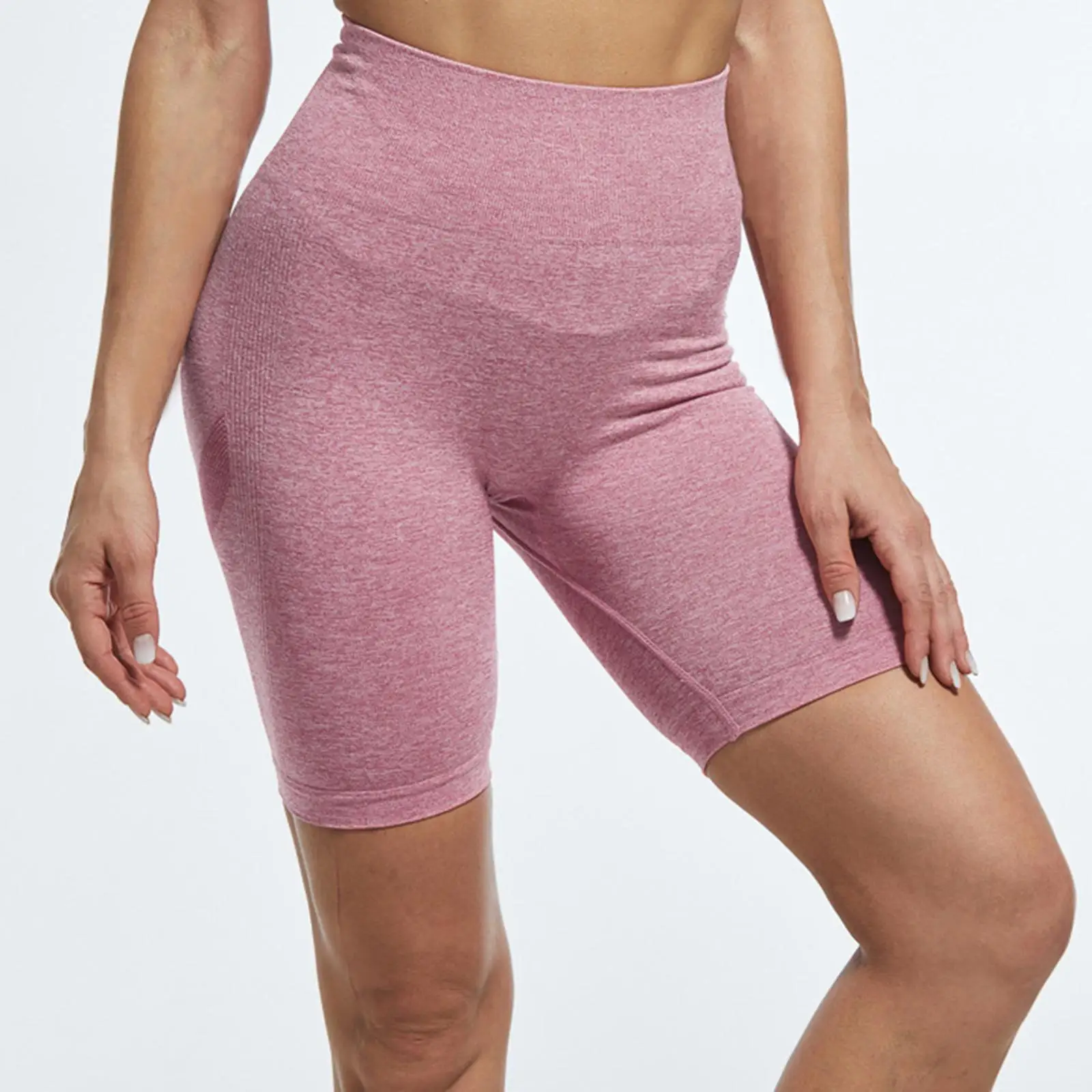 Women Yoga Shorts Five Point Scrunch Pants Drying Quickly Athletic Shorts for Running Biking Fitness Jogging Gym Training