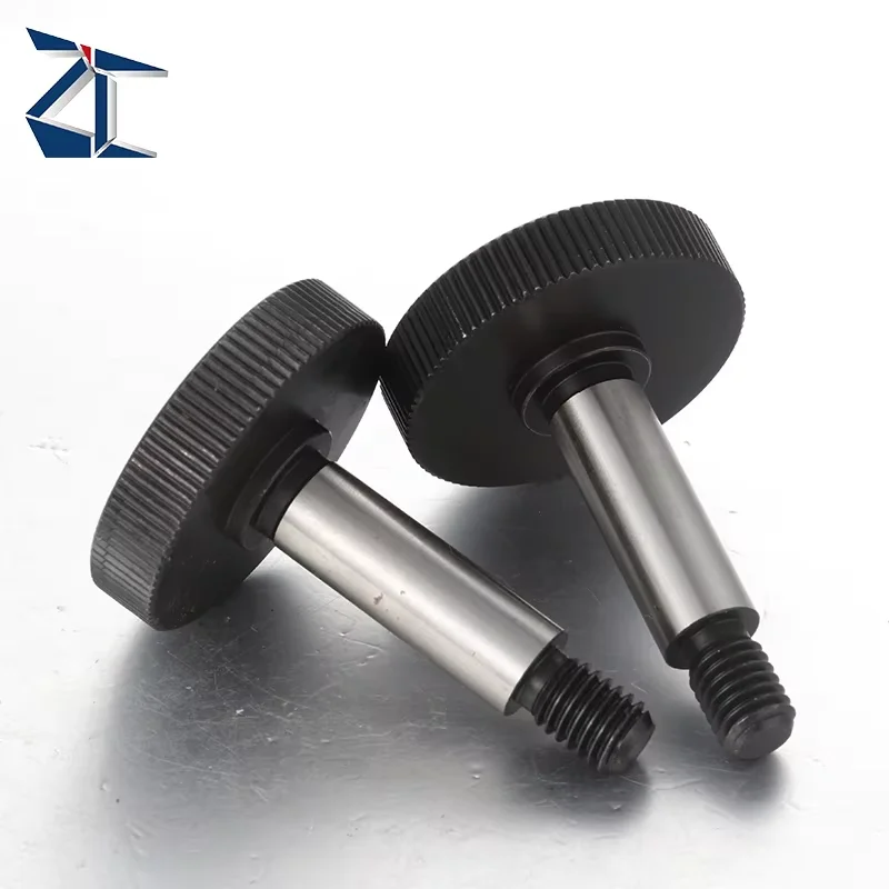 ZMSBY High Precision Carbon Steel Large Head Shoulder Bolt Screw for Machinery Assembly