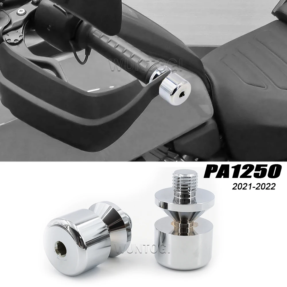 Pan America 1250 Accessories For pa 1250 pa 1250/S Motorcycle Handlebar End Weights fit  Aluminum Grips Cap Plug Anti-vibration