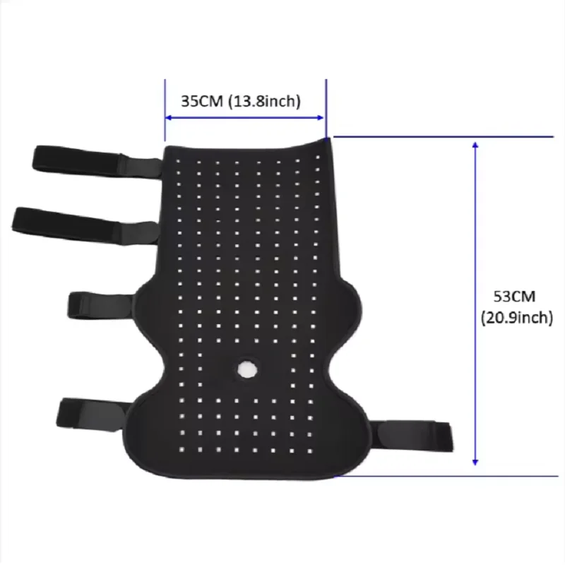 New Arrival 660nm Red Light 850nm Infrared Light Therapy Wrap Foot Ankle Knee Pad Heated Shoe Home Salon Use Massager