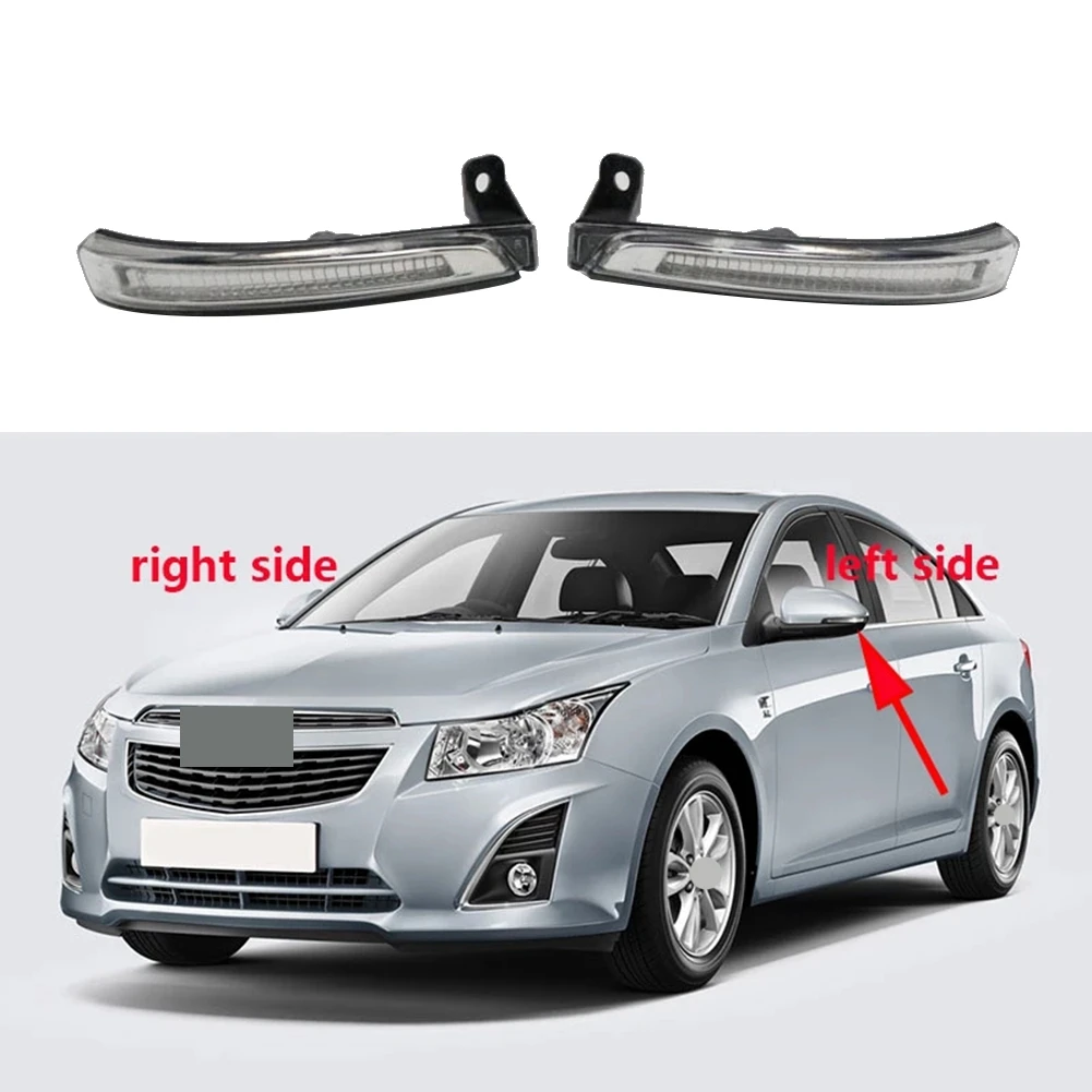 For Chevrolet Cruze J300 2009 - 2015 Car LED Rear View Mirror Light Turn Signal Light