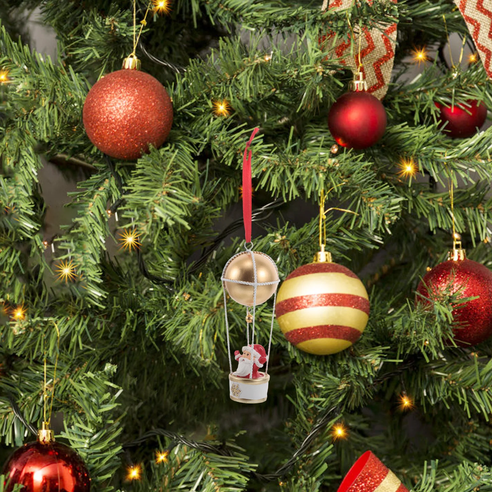 

Christmas Bell Door Hanger Ornament Shatterproof Resin Jingle Bell Hanging Decor Christmas Tree Decoration Rustic Farmhouse