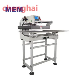 MEM 40x50 cm automatic printing press sublimation machine dual heat plate t shirt heat press machine