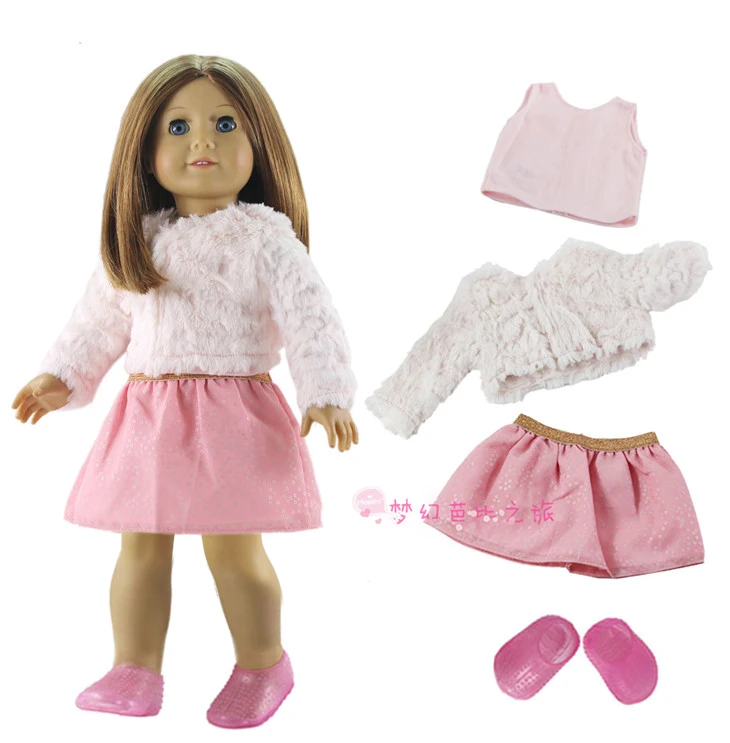 Viele Stile zur Auswahl 18-Zoll-Puppenkleidung für American Doll oder Our Generation Puppe, 18-Zoll-Puppenzubehör # 2 – Detail 6