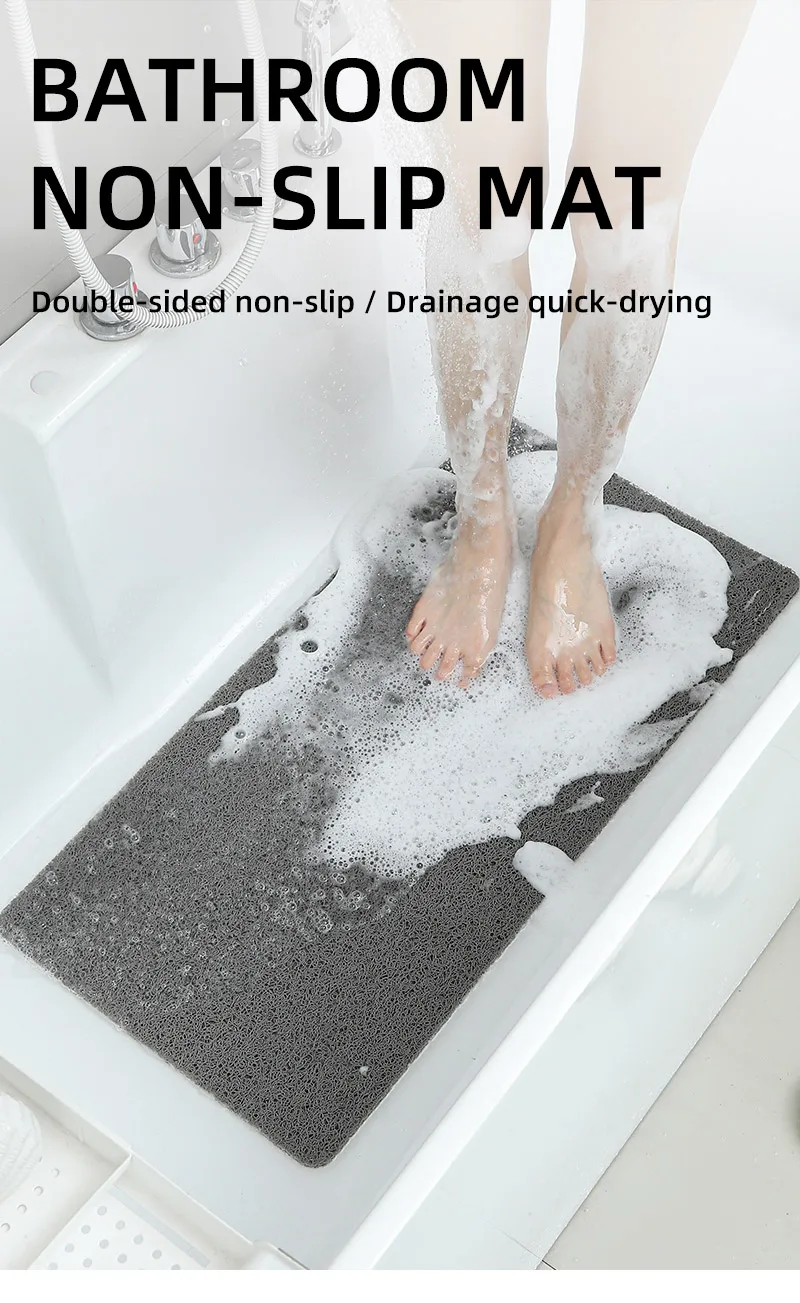 Non Slip Hollow Bath Mat Image 1