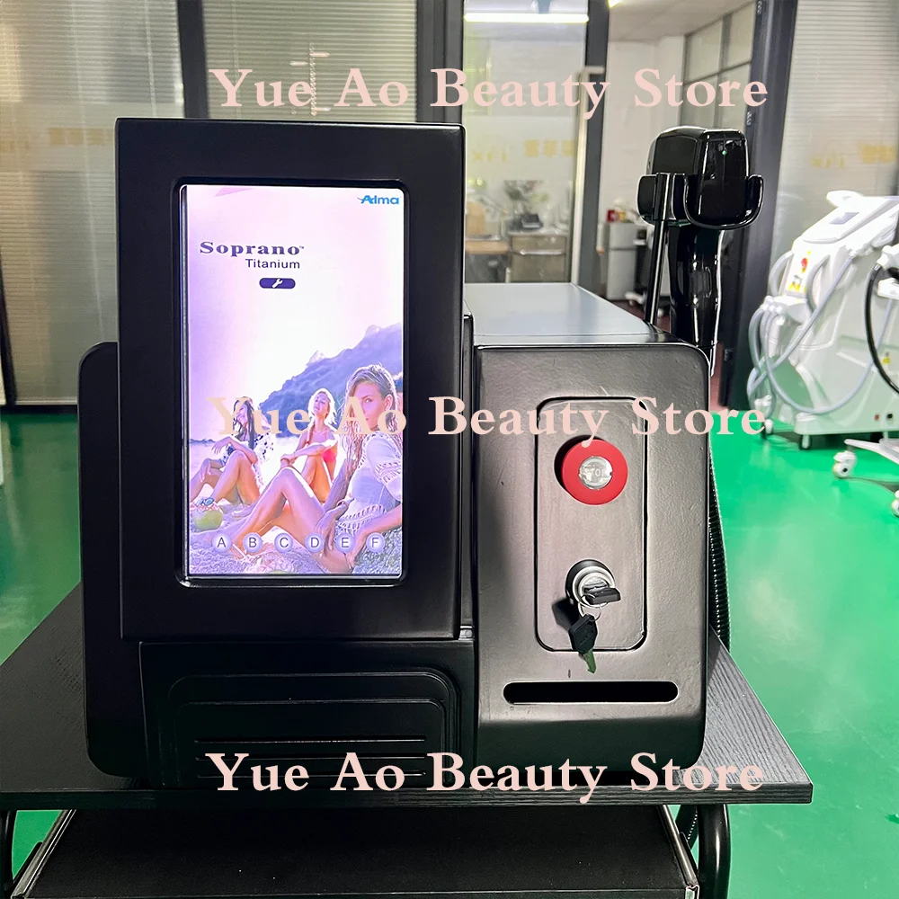 3500W beauty salon 808nm 755 1064Nm ice-point painless diode laser hair removal machine