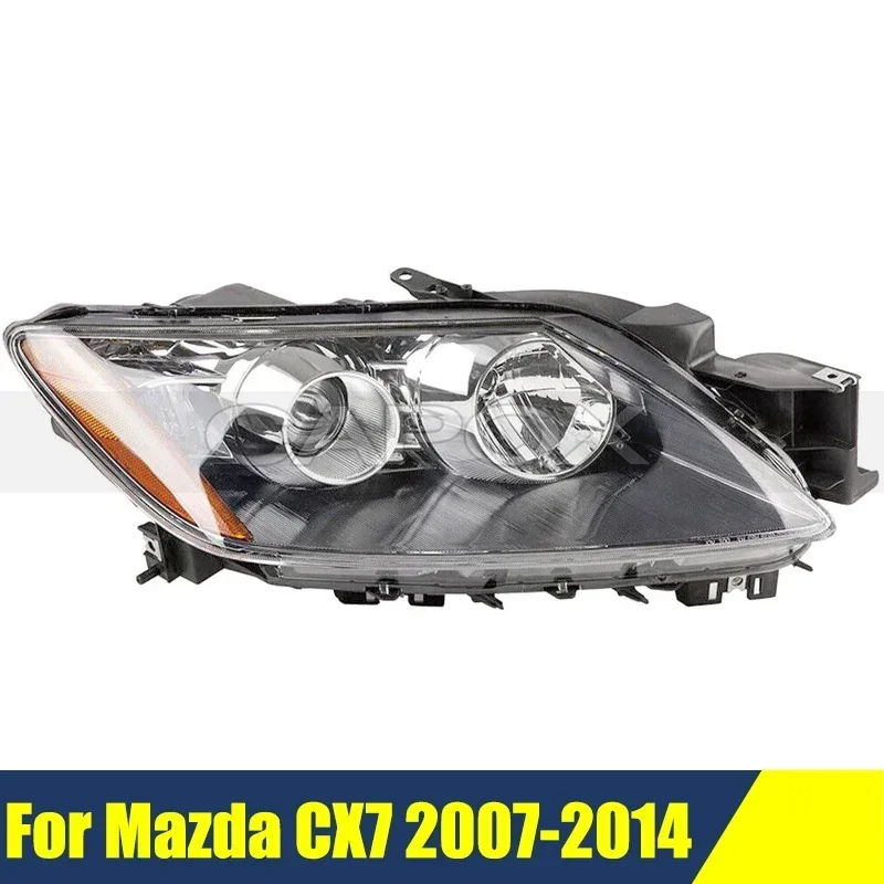 Xenon/Halogen Front Bumper Headlight Headlamp For Mazda CX7 CX-7 2007-2014 Head Light Head Lamp