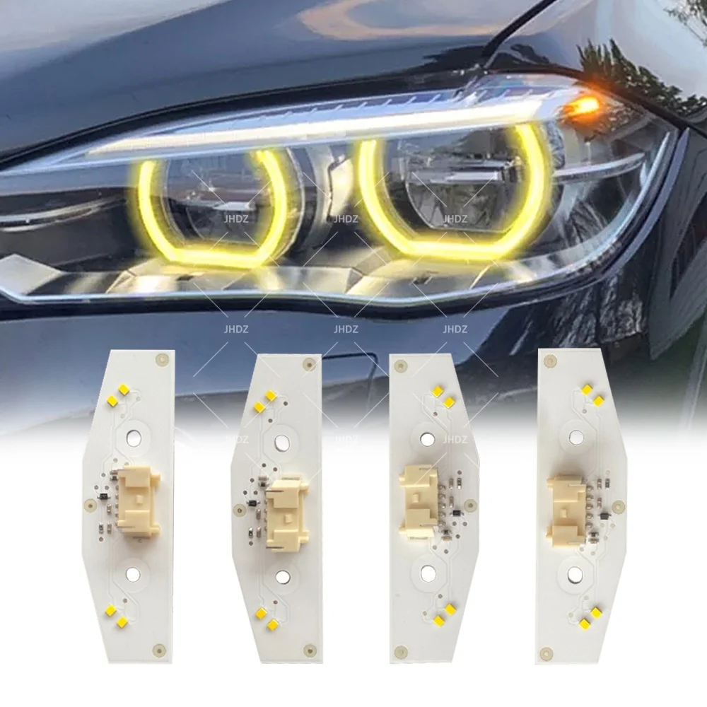 Hot Sale Adaptive LED Daylight Yellow Angel Eye DRL Module for X3 F25 X5 F15 F85 X6 F16 F86 Super Bright Amber Red 5 Decoration