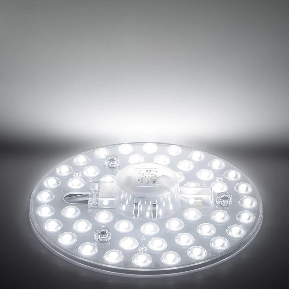 Painel de LED circular de 50W 36W 24W 18W 12W, lâmpada circular de teto SMD LED, placa circular de LED, AC 220V 230V 240V.