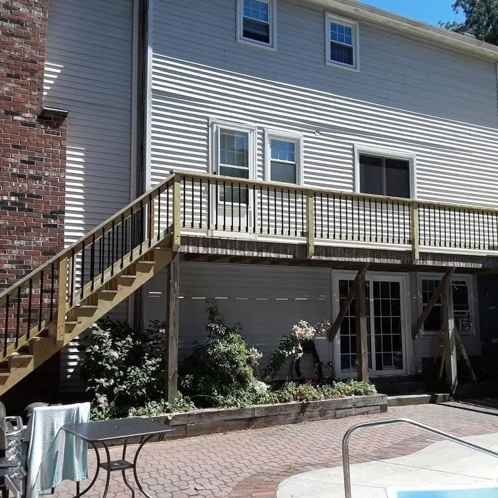 60 عبوة من الدرابزين المعدني المستطيل مقاس 26 بوصة مع أغطية نهاية ومسامير لمجموعات درابزين سطح السفينة والشرفة