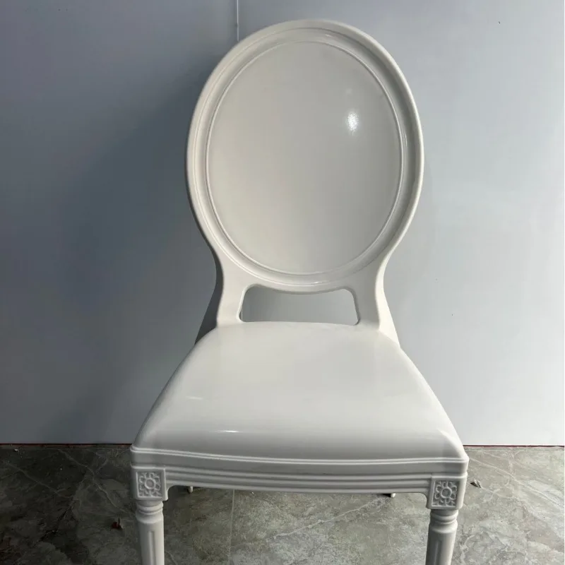Factory Wholesale Plastic Restaurant Hotel Wedding Outdoor Wedding Hall Stool Banquet Simple Tiffany Chair Bamboo Chair