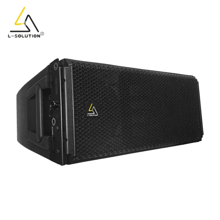 L-solution HDL30 Professional Audio Two-Way Line Array Powered Sound System Dual 10-Inch Active Speakers Waterproof 1100W