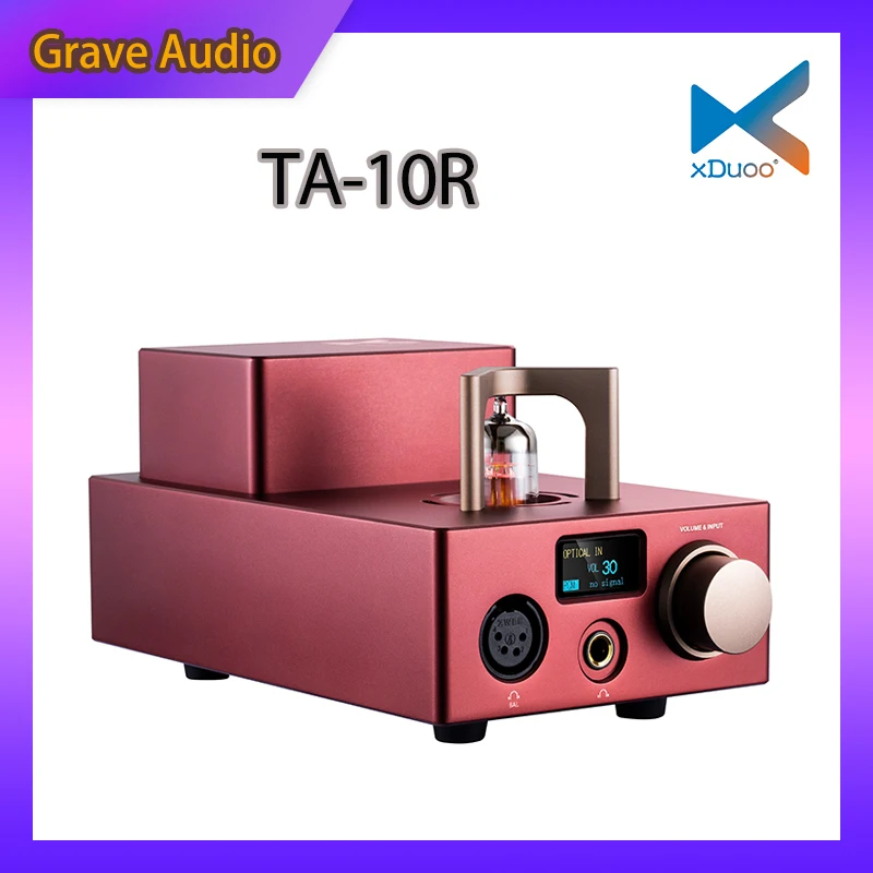 XDUOO TA-10R Headphone Amplifier AK4493EQ DAC  XU208 USB RCA Coax Opt PCM DSD DXD 12AU7 TA10R Tube Amplifier Audiophile