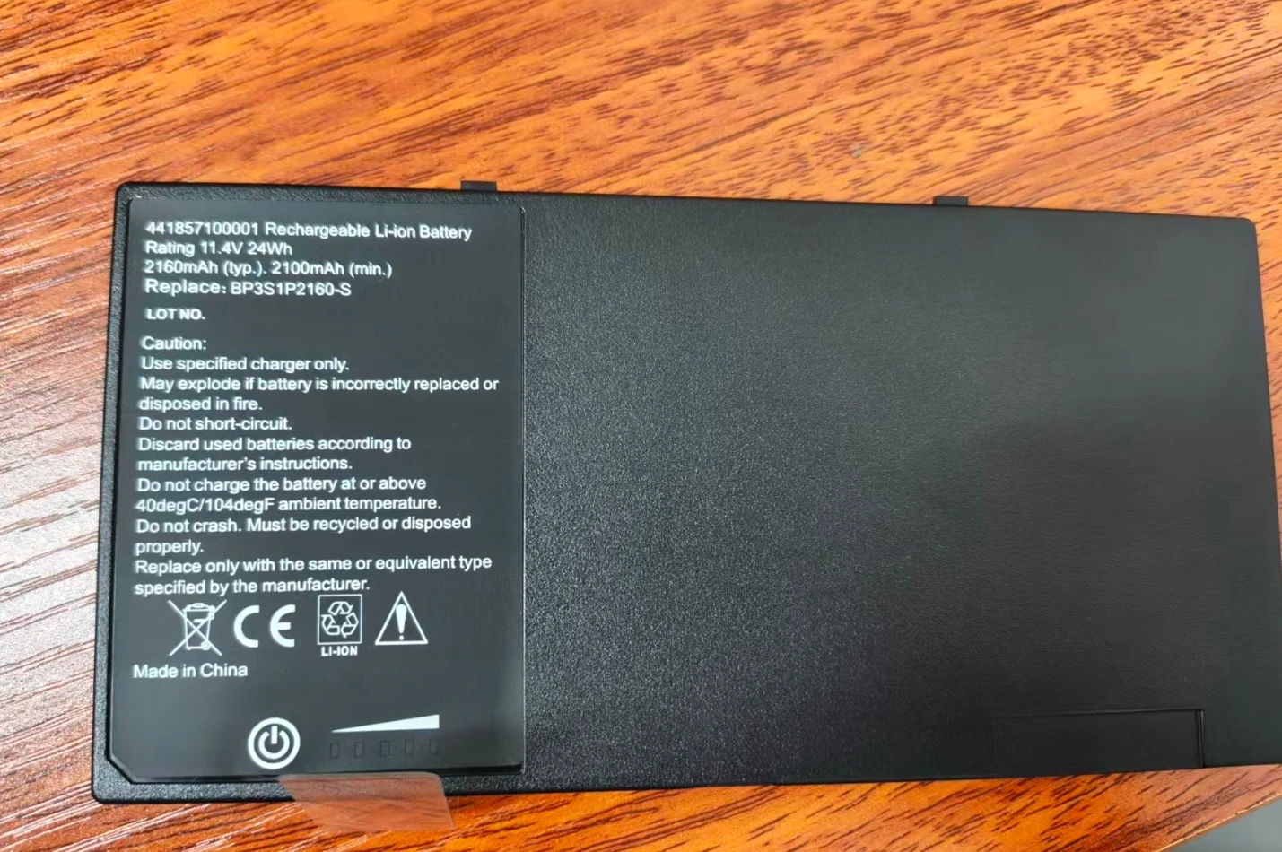 NEW BP3S1P2160 BP3S1P2160-S Laptop Battery For Getac F110 G2 G3 G4 Series G8M3X2 441857100001 P/N:24285710000