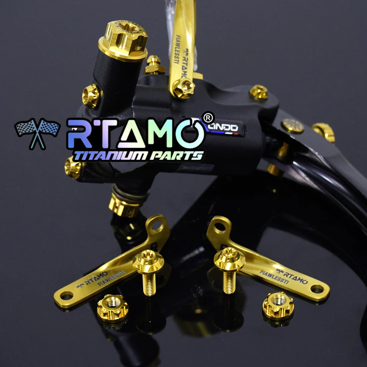 

RTAMO Титановый держатель для масляной чашки L/R с винтами для FMF130