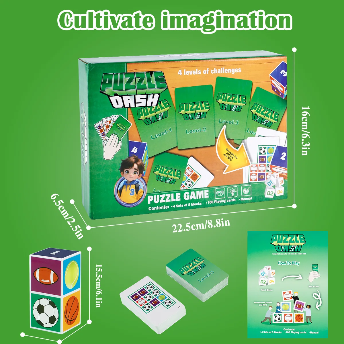 Ruimtelijk logisch denkkaart Puzzel Racing Match Game Ouder-kind Interactief desktopspel Kaartspel