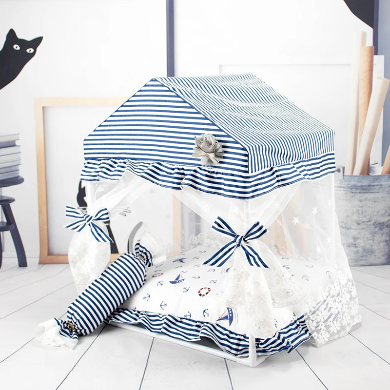 

Detachable And Waable Pet Tent Bed for s And Dogs Indoor House Sle Small Size Dog Bed Princ Nest All Seasons