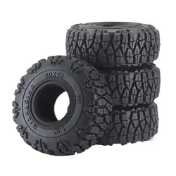 1 Inch RubberTires 1/24 Rc Crawler Truck Car Parts For Axial Scx24 Deadbolt Axi00001 Axi00006 Gladiator 1/18 Tra/xas Trx4m