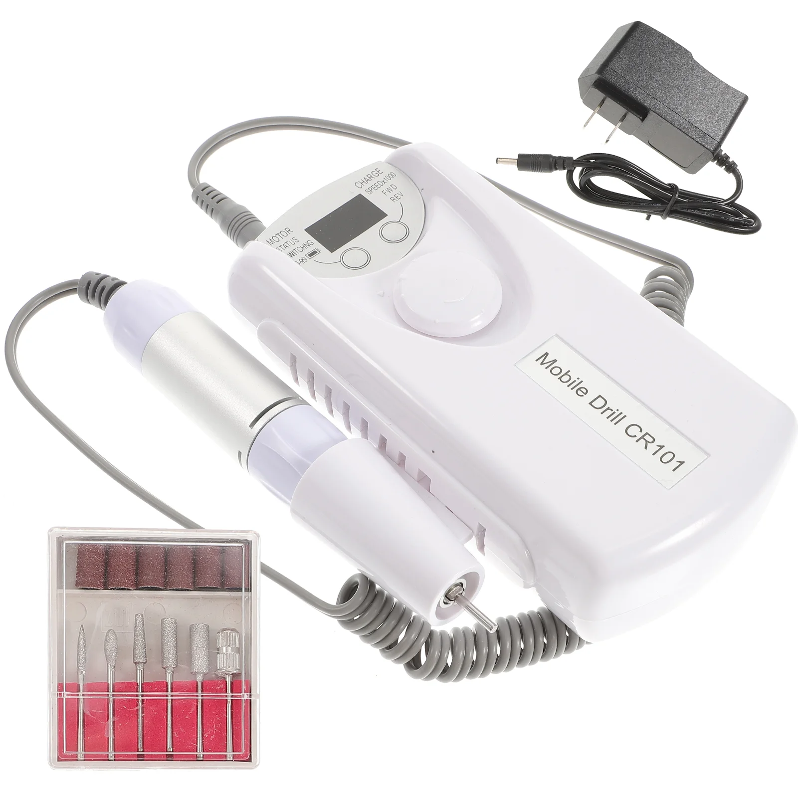 Nail Polisher Drill Kit Tool Professional Manicure Electric File Machine Suite