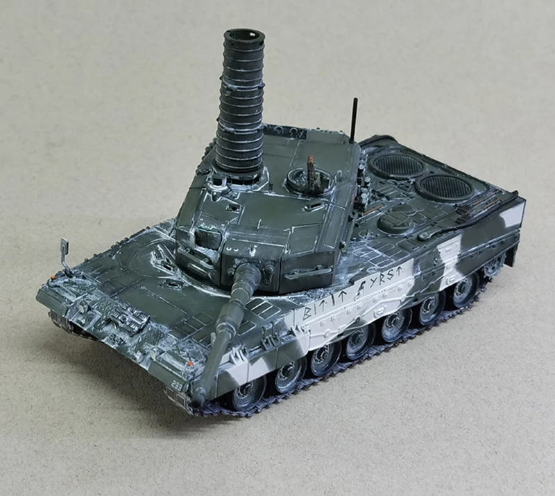 大人のためのメインバトルタンク,軍事戦闘タイプ,クラシックギフト,PVCプラスチック,スケール1:72,12226pf,ヒョウ2a4