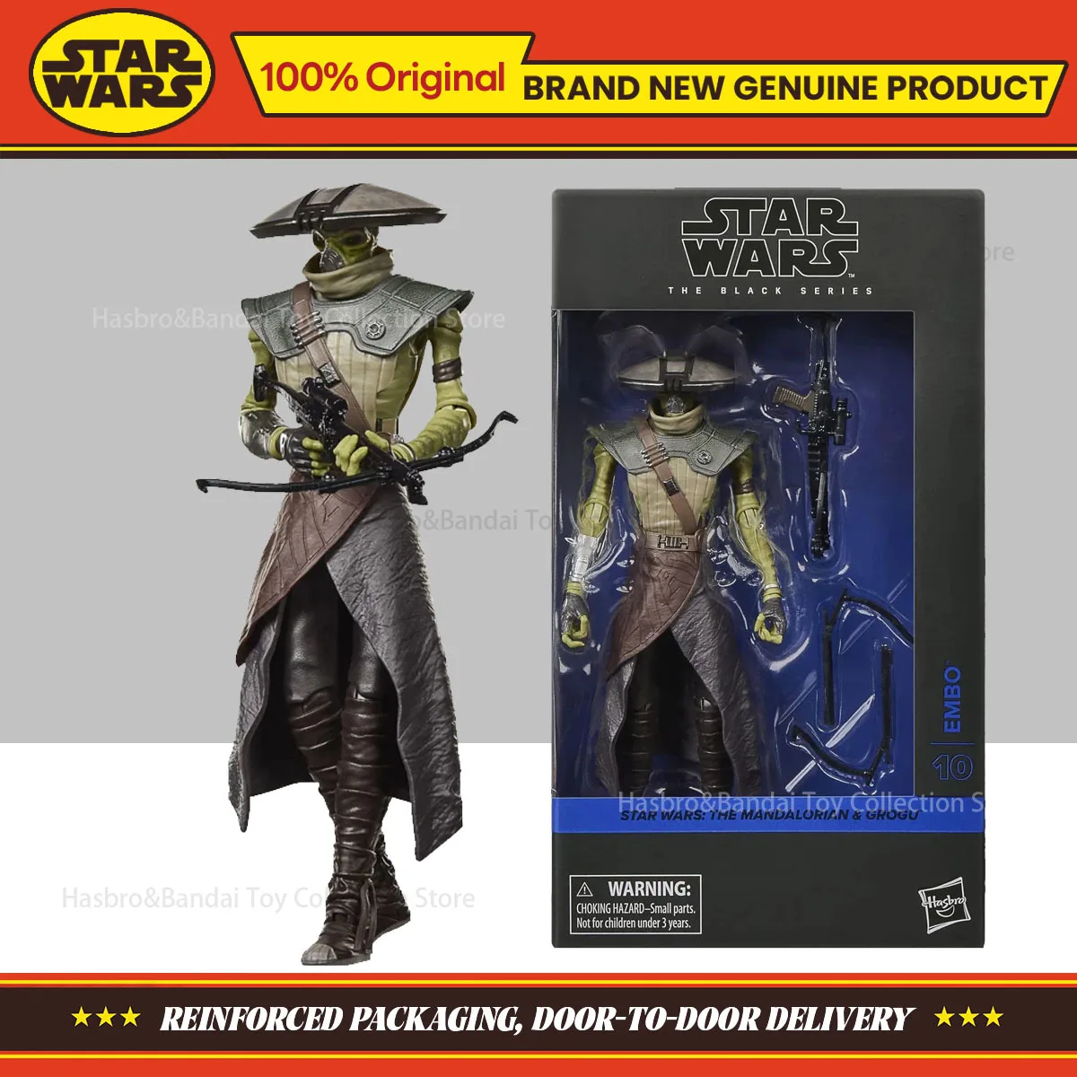 hasbro-star-wars-the-black-series-figurine-d'action-embo-du-film-the-mandalorian-grogu-15cm-collection-de-modeles-originaux-cadeaux-en-stock