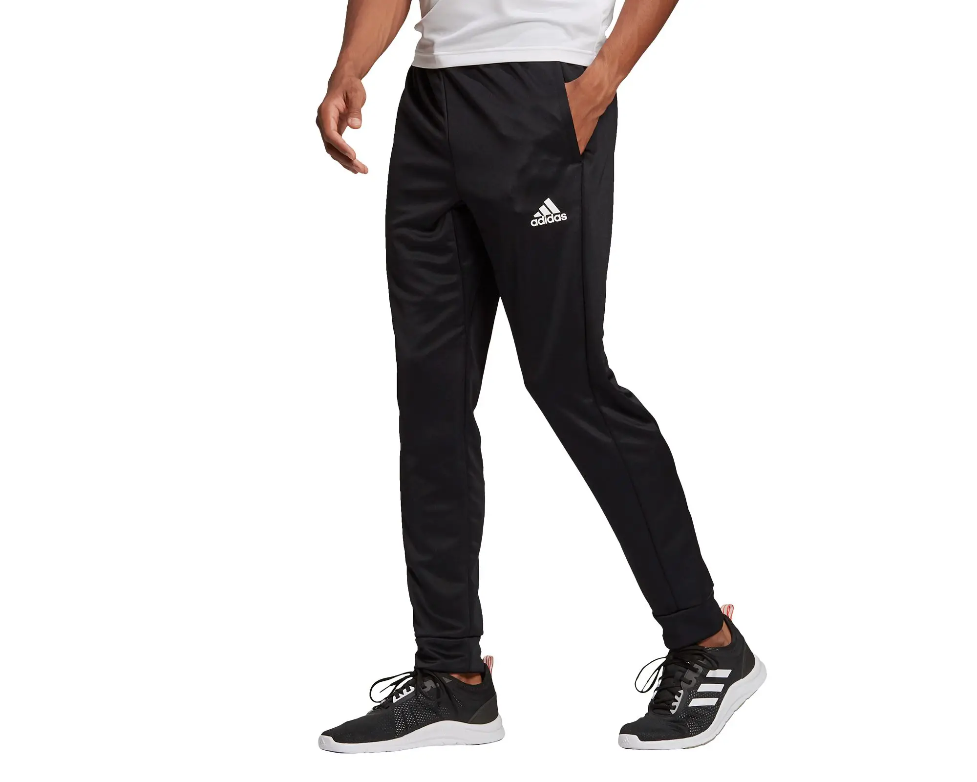 Adidas pantaloni sportivi quotidiani da uomo alla moda neri originali comodi pantaloni sportivi per camminare e correre ogni giorno utili M Sl Kt C T